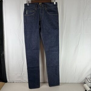 Brave Star Regular Taper Jeans Mens 29x34 14oz Cone Mills Selvage Denim Made USA